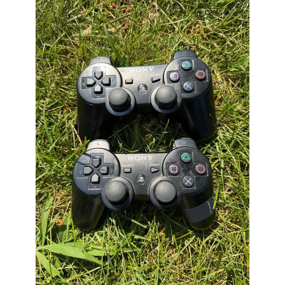 2x Sony Wireless Controller CECHZC1U Black - Untested